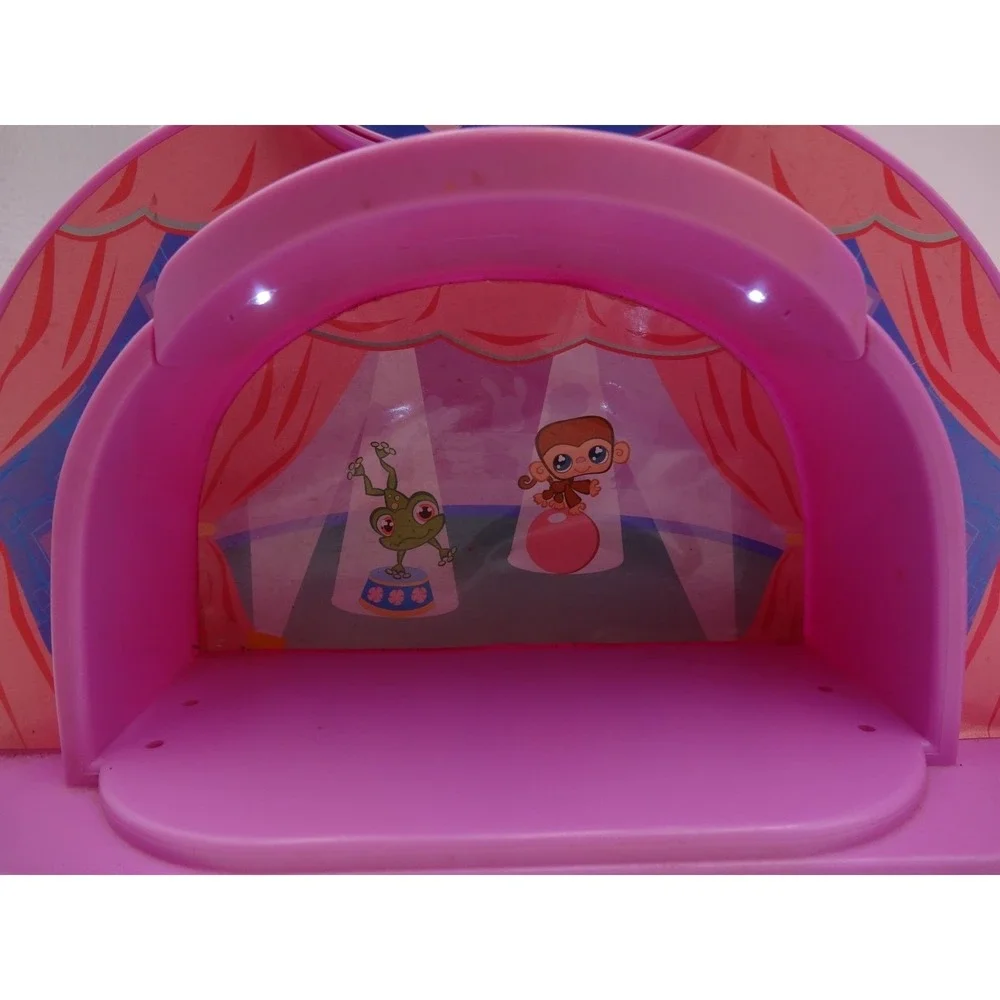 Littlest Pet Shop Hamster Tunnel Delights Treat Truck Light Up Stage Tiniest Min